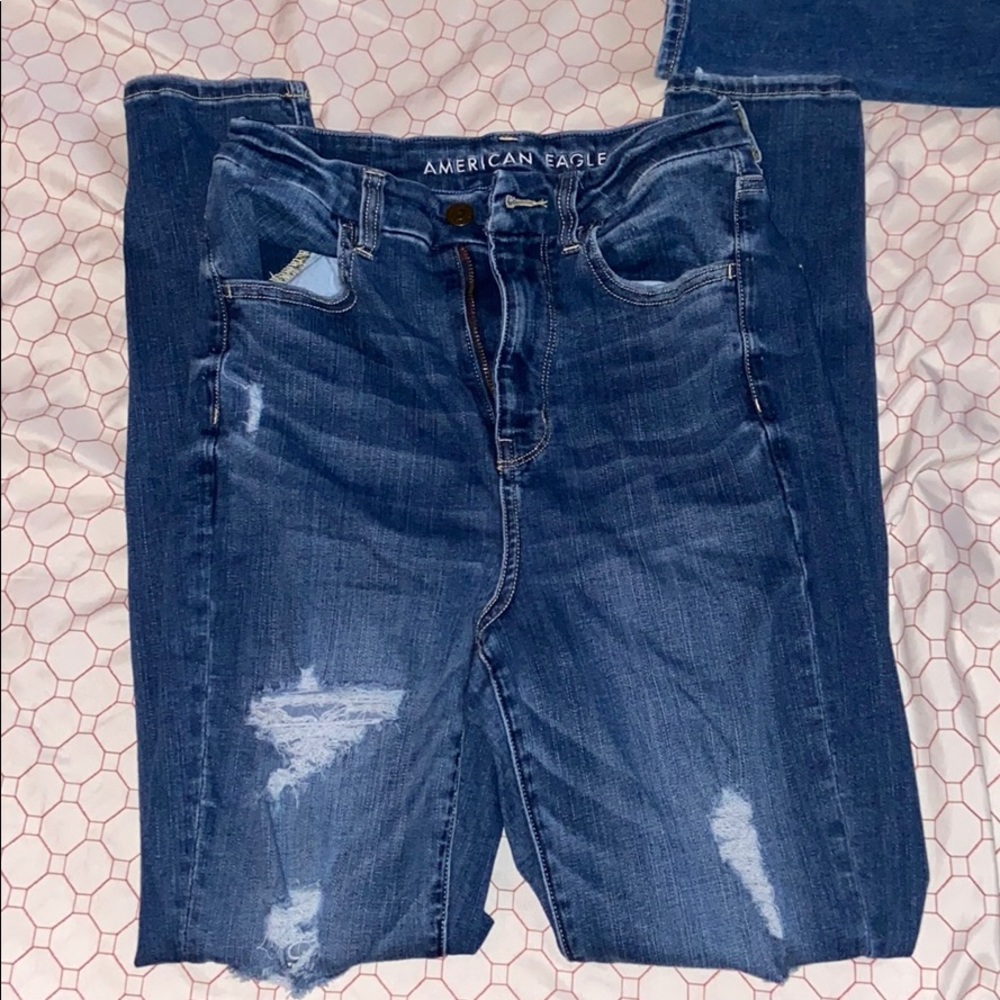 American Eagle Outfitters Ripped Jeans